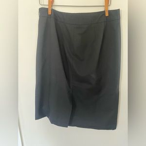 Black career skirt by Loft, size 10.